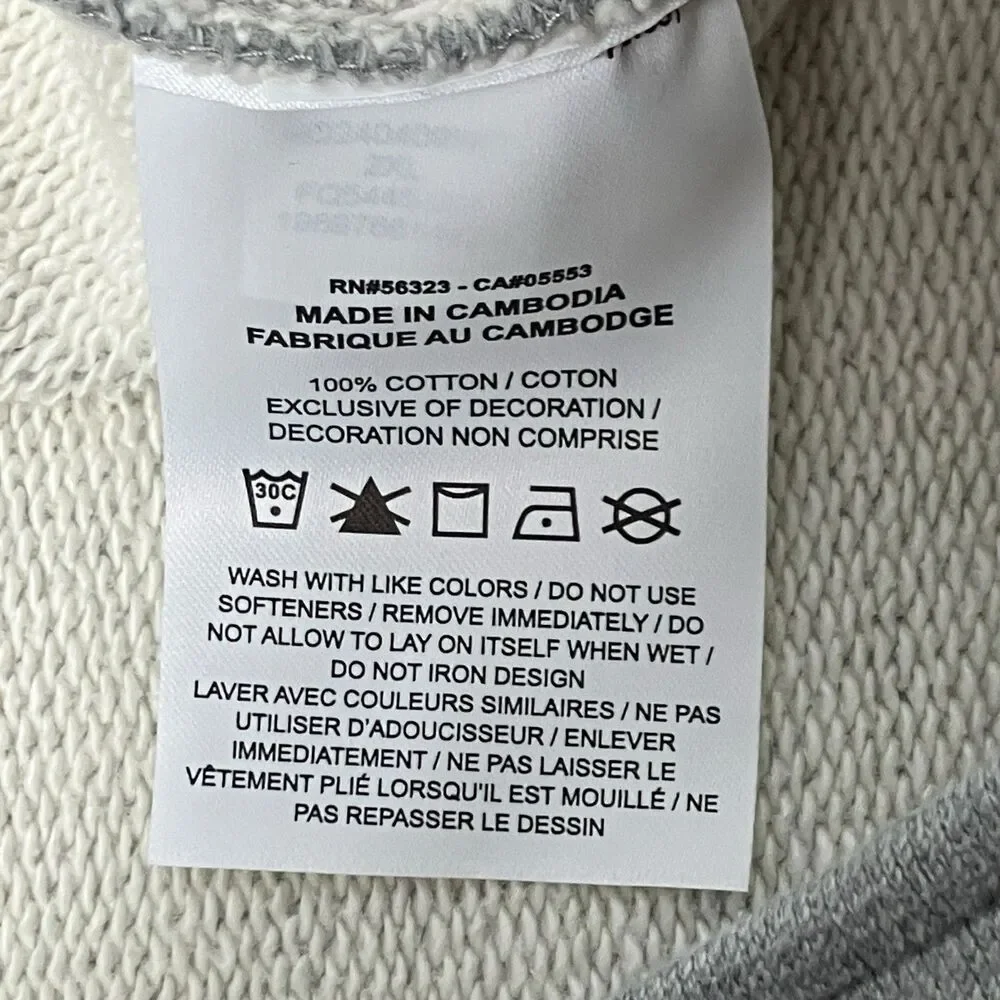 Nike Jordan x Awake NY Sweatpants Mens XXL Gray Activewear Streetwear FQ5445-091